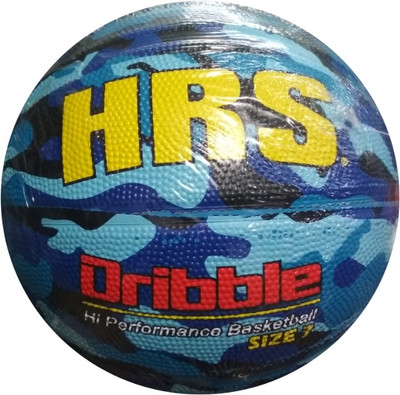 

HRS Dribble Basketball - Size: (Pack of 1, Blue, Blue;multicolor