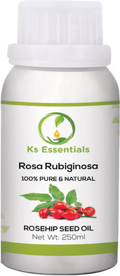 

Ks Essentials Rosehip Seed Carrier Oil ( Rosa Rubiginosa ) 100% Pure Natural & Undiluted (250ml)(250 ml)