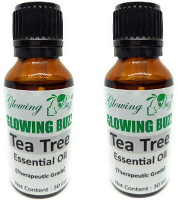 

Glowing Buzz Tea tree essential oil pack of 2 30ml each(60 ml)