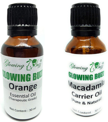 

Glowing Buzz Combo of orange essential oil and macademia essential oil(60 ml)