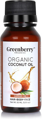 

Greenberry Organics Coconut Oil (50 ML)(50 ml)