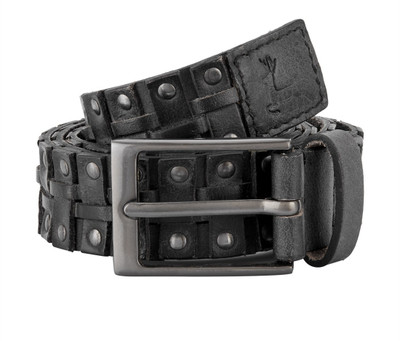 

Parx Men Casual Black Genuine Leather Belt