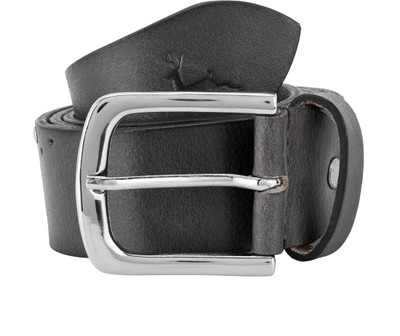 

Parx Men Casual Black Genuine Leather Belt