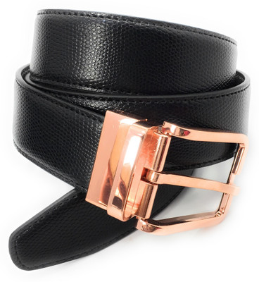 

FICUSTER Men Formal Black Genuine Leather Belt