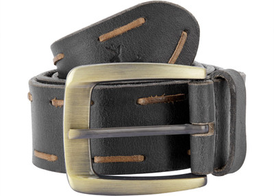 

Parx Men Casual Black Genuine Leather Belt