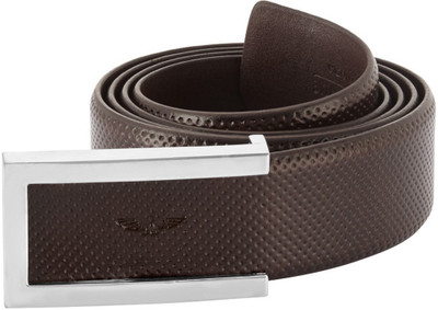 

Park Avenue Men Casual Brown Genuine Leather Belt, Dark brown