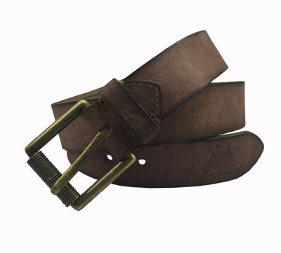 

Ficuster Men Casual Brown Genuine Leather Belt