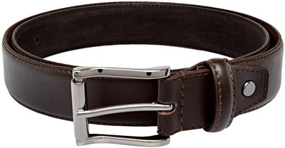 

Park Avenue Men Formal Brown Genuine Leather Belt, Dark brown