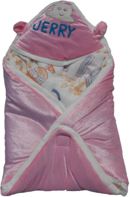 

EasyShop Printed  Crib Baby Blanket(Poly Cotton, Pink, Multicolor, Multicolor;pink