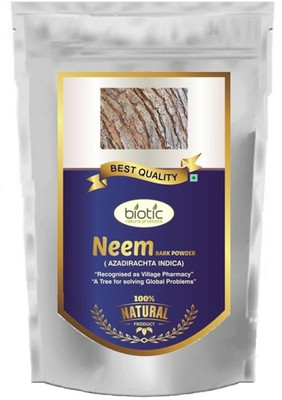 

biotic Natural Neem Bark Powder | Azadirachta Indica | 200 G.(200 g)