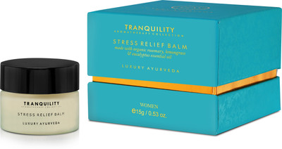 

Luxury Ayurveda Stress Relief Balm-WOMEN (Tranquility Seies)(15 g)