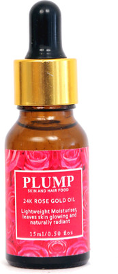 

Plump Skin And Hair Food 24K Gold Oil(15 ml)