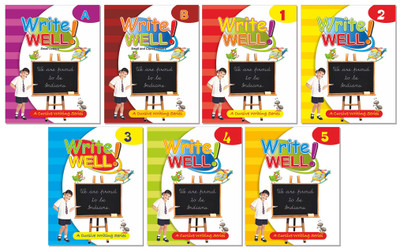 Cursive Writing Book Set of 7 Books hand writing(English, Paperback, MAYUR PUBLICATIONS)