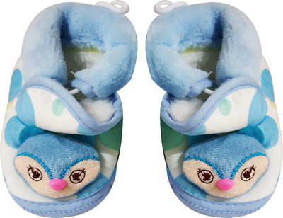 

ARTA Baby Booties Booties(Toe to Heel Length - 11 cm Sky Blue)