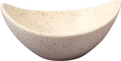 

Caffeine White Matte Stoneware Bowl(Beige, Pack of 1)