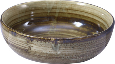 

Caffeine Brown Timberland Stoneware Bowl(Brown, Pack of 1)
