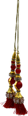 

Dateen Red Latkan Brooch(Red)