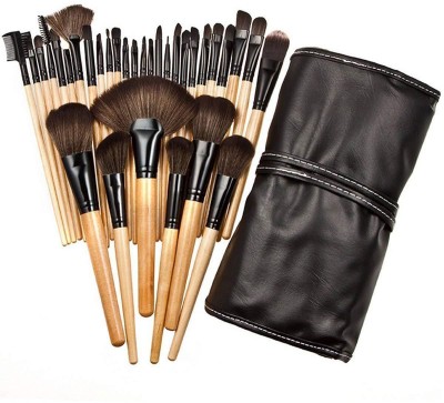 

Styleys Makeup Brush Set, 32 Pieces with Black PU Leather Case(Pack of 32)