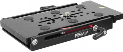 

PROAIM CNC Made Multi-Angle Camera Levelling Plate | Adjustable Camera Plate for Tripod Slider DSLR Video Gear Head (P-MWP-B) P-MWP-B Camera Rig