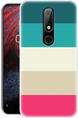 Flipkart SmartBuy Back Cover for Nokia 6.1 Plus(Multicolor, Shock Proof, Silicon, Pack of: 1)