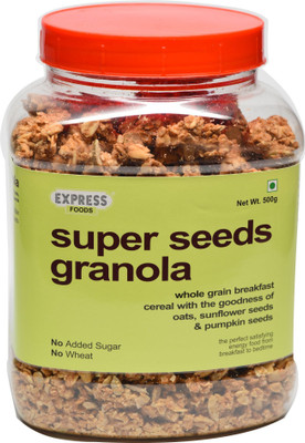 

Express Super Seeds Granola 500g(500 g, Plastic Bottle)