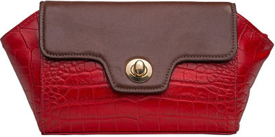 

Hidesign Casual Red Clutch