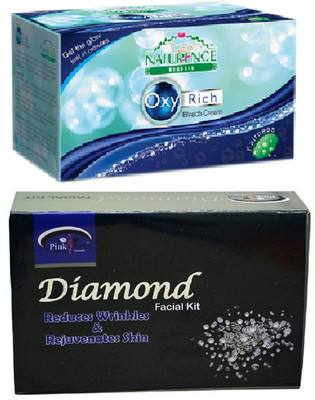 

Pink Root DIAMON KIT 83G WITH NATURENCE OXY RICH BLEACH 230G(Set of 2)