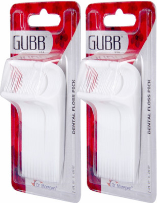 

GUBB USA Dental Floss Pick 24 Pieces Pack of 2 (24 x2)(Pack of 2)