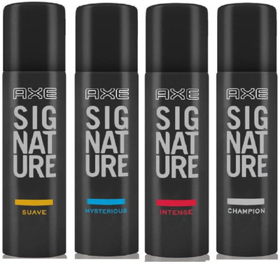 

AXE gh678 Deodorant Spray - For Men & Women(488 ml, Pack of 4)