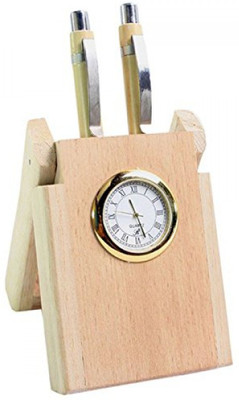 

Ganpati Enterprises 2 Compartments wooden pen and watch(Brown)