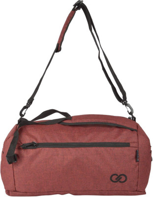 

INFINITI duffel bag Travel Duffel Bag(Grey, Red)