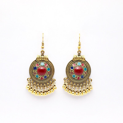 

Rominks The Style Shop Fashion Jewellery Fancy Party Wear Earrings For Women Copper Drop Earring
