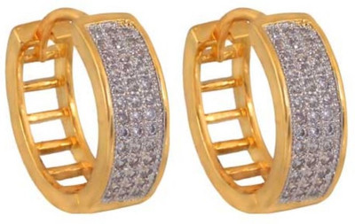 

Starlite Decent Cubic Zirconia Bronze Huggie Earring