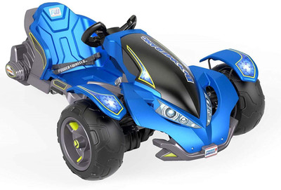 

Khelkhilonenx Boomerang Vehicle Cart Battery Operated Ride On(Blue), Pink