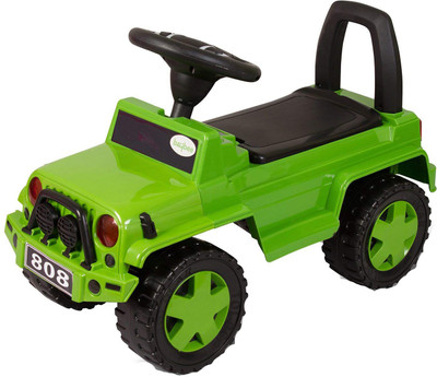 Baybee Jeep Non Battery Operated Ride On(Green)