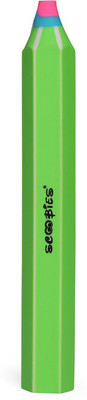 

Scoobies Pencil Shaped Non-Toxic Eraser for Kids Non-Toxic Eraser(Set of 1, Green)