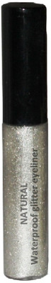 

Natural waterproof silver shining shimmer glitter eyeliner longlasting 5 ml(silver)
