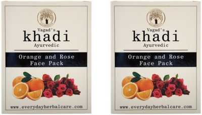 

Vagad's Khadi Orange and Rose Face Pack Powder(200 g)