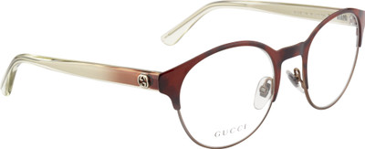 GUCCI Full Rim Round Frame(50 mm