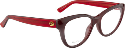 

GUCCI Full Rim Cat-eyed Frame(53 mm