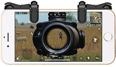 

stockhawkers PUBG Mobile Game Controller, Gaming Trigger Fire Button Aim Key, Battle Royale L1R1 Sensitive Shoot and Aim Gift for Adult Kids (2Pcs Black) Gaming Accessory Kit(Black, For Mac OS)