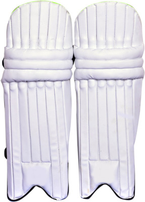 

ME Full Size Cricket Batting Pads Leg Guards With Extra Inner Support For Men Women Men's (39 - 43 cm) Batting Pad(White, Above 18 Years)