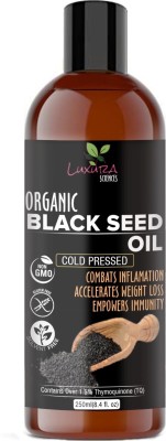 Luxura Sciences Black Seed Oil For Hair 250 ML , Kalonji Oil For Hair Growth, Cold Pressed, 100% Pure and Natural .Edible Grade. Hair Oil(250 ml)