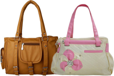 

Mountrex Shoulder Bag(Yellow, Beige), Beige;yellow