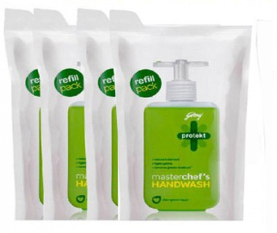 

Godrej Protekt master blaster hand wash (buy 3x180 ml+get 1x180ml free)(720 ml, Pouch, Pack of 4)