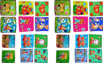 

Best Printed Handkerchief with Soft & Good quality stuff for Kids and Women,22*22 cm,Multi Design and Multi Color,Pack of 24 Handkerchief(Pack of 24)