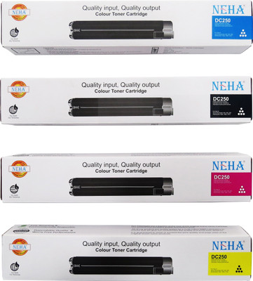 

NEHA 250 COLOR TONER CARTRIDGE COMPATIBLE FOR XEROX 240,242,250,252,7655,7665,7675 Single Color Ink Toner(Magenta, Black, Yellow, Cyan)