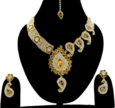 Chouhan Stylish Alloy Jewel Set(Multicolor)