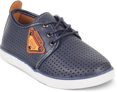 

KITTENS Boys Lace Sneakers(Dark Blue, Navy