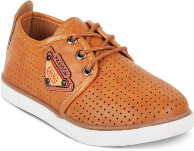 

KITTENS Boys Lace Sneakers(Brown